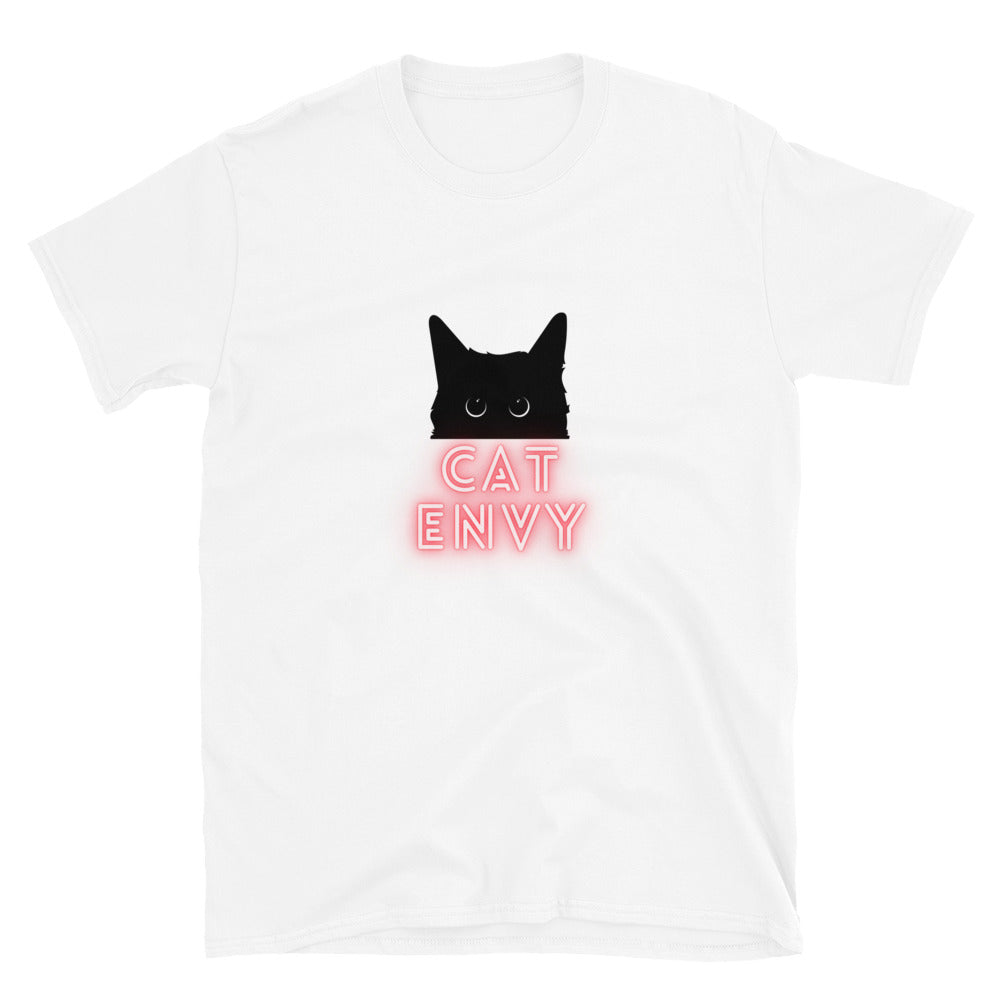 Cat Envy Soft Short-Sleeve Unisex T-Shirt