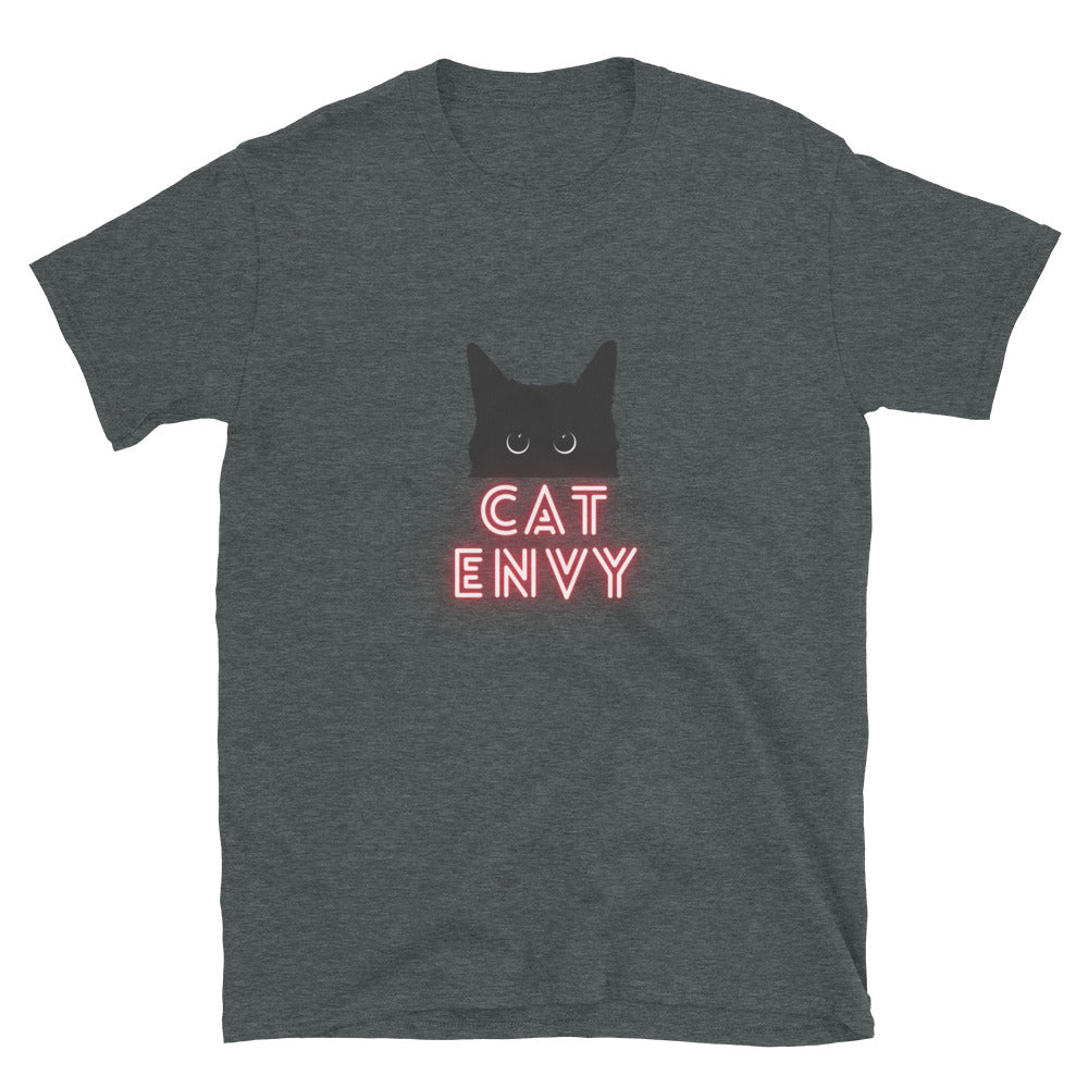 Cat Envy Soft Short-Sleeve Unisex T-Shirt