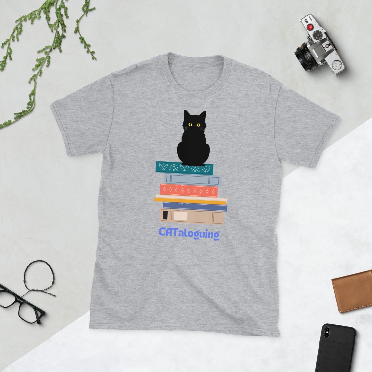 CATaloguing Soft Short-Sleeve Unisex T-Shirt