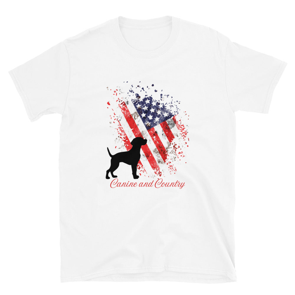 Labrador Canine and Country Soft Short-Sleeve Unisex T-Shirt