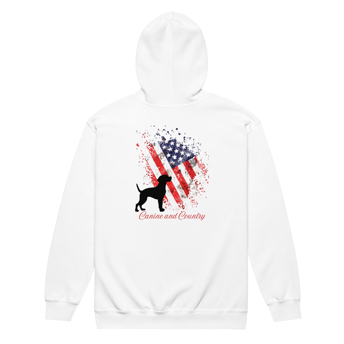 Labrador Canine and Country Unisex heavy blend zip hoodie