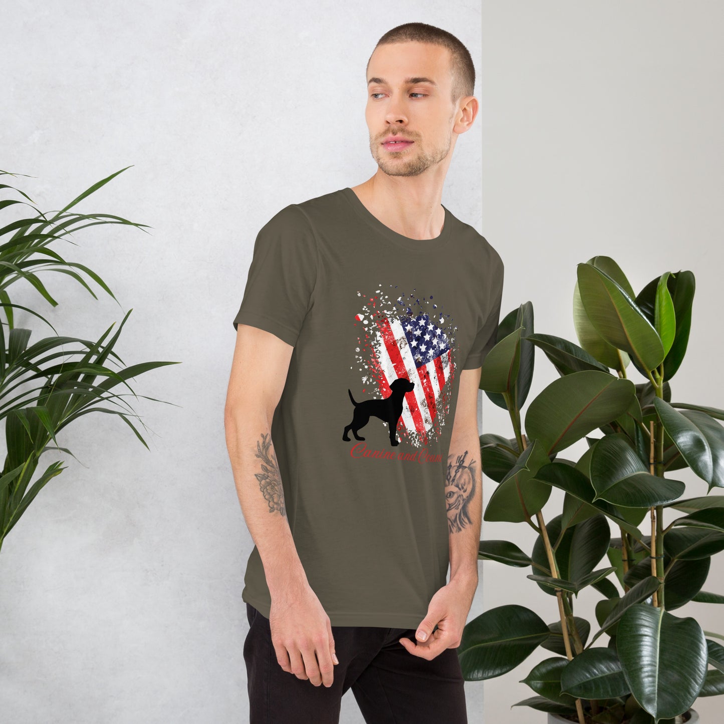 Labrador Canine and Country Classic Unisex t-shirt