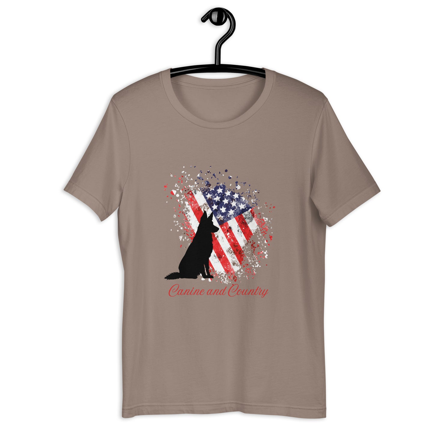 German Shepherd Canine and Country Classic Unisex t-shirt