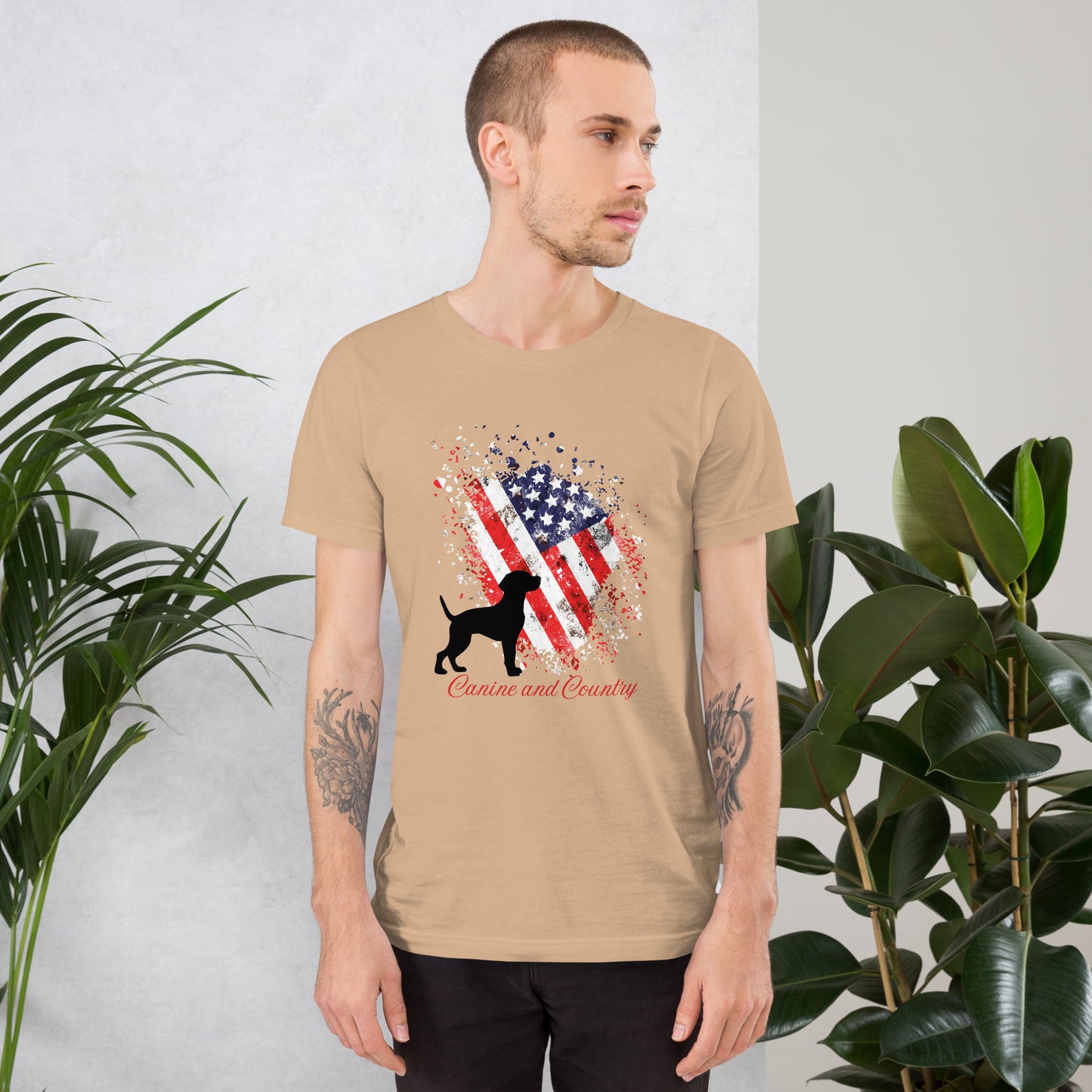 Labrador Canine and Country Classic Unisex t-shirt