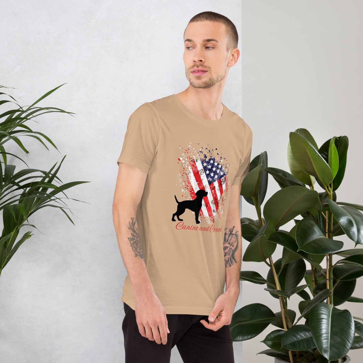 Labrador Canine and Country Classic Unisex t-shirt