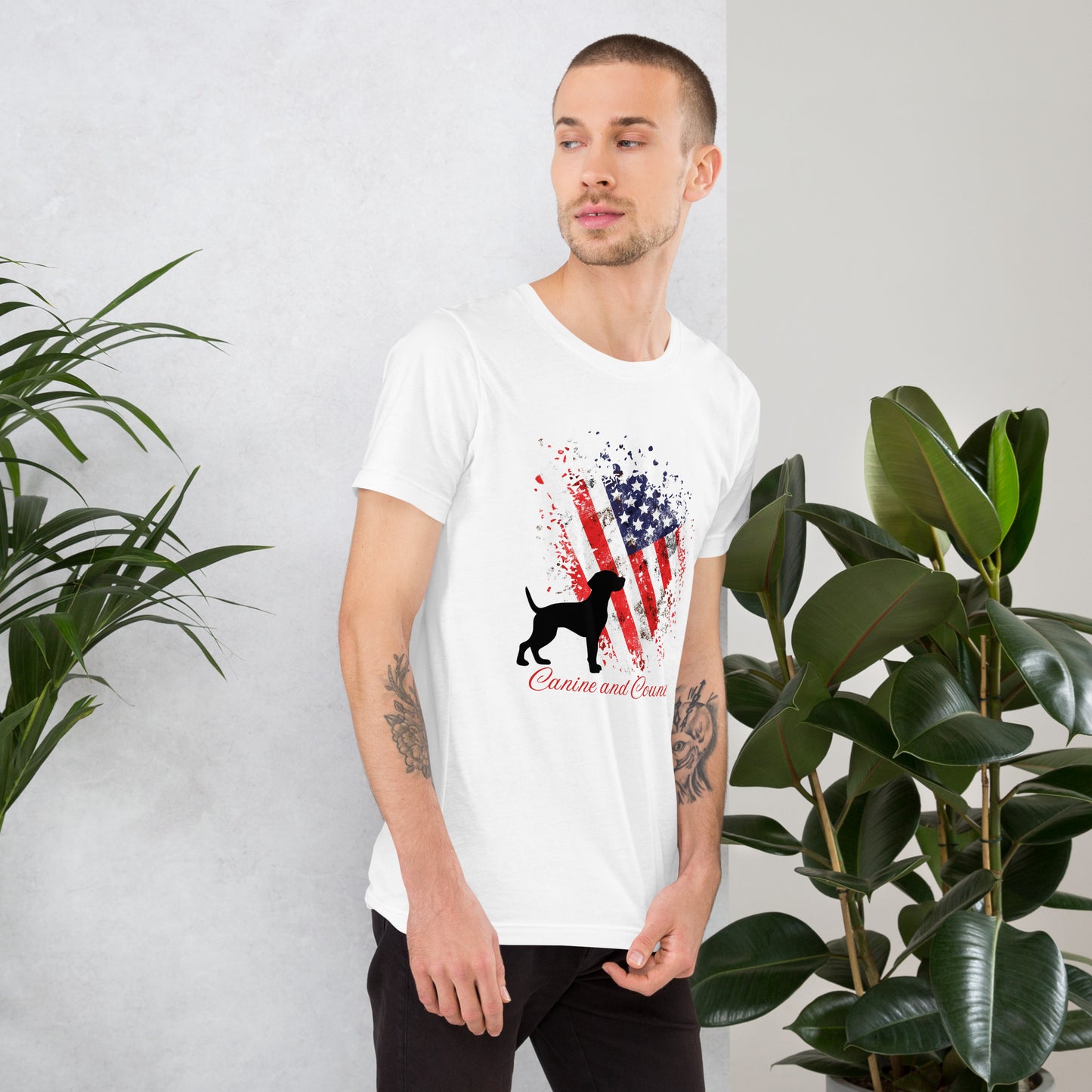 Labrador Canine and Country Classic Unisex t-shirt