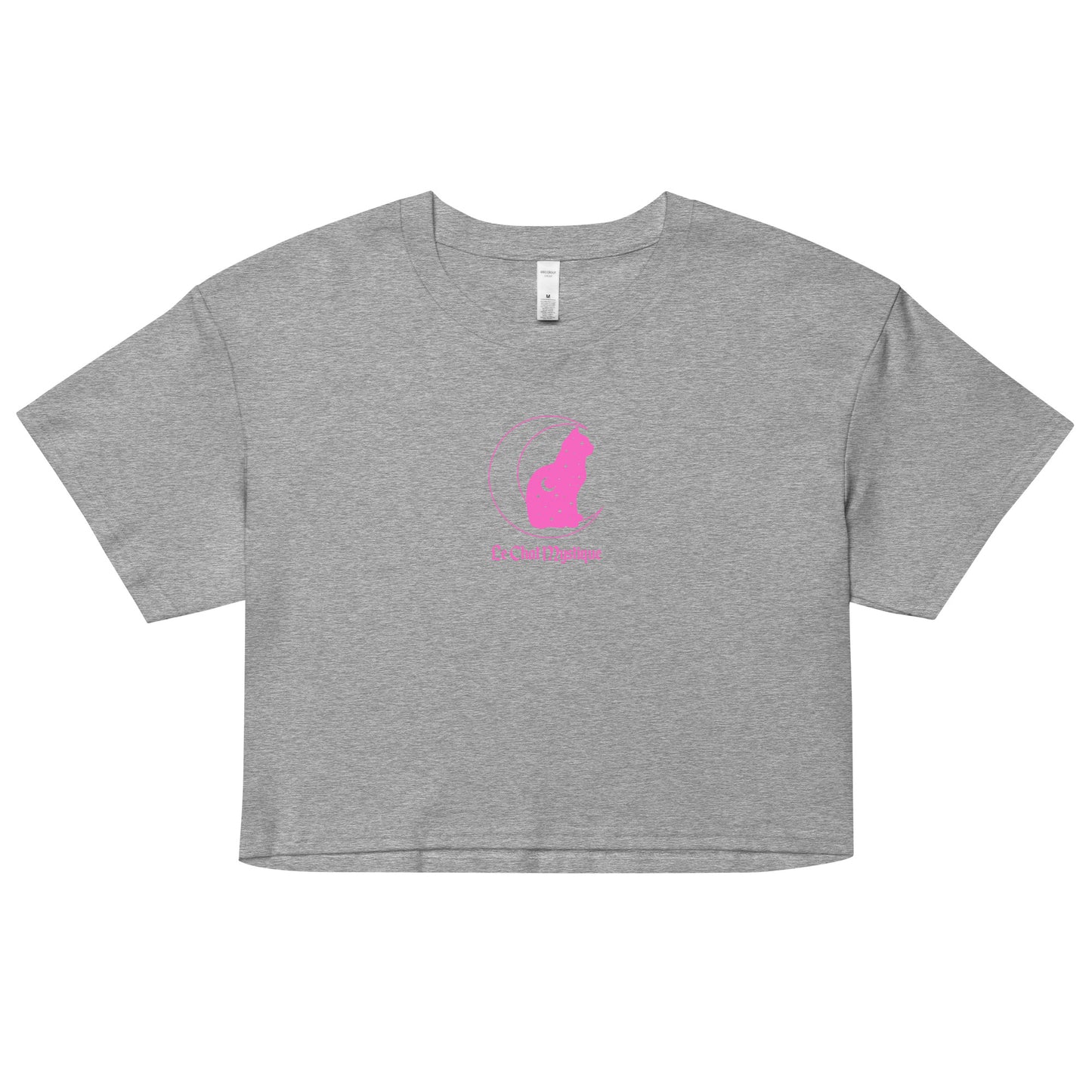 Pink Le Chat Mystique Women’s crop top