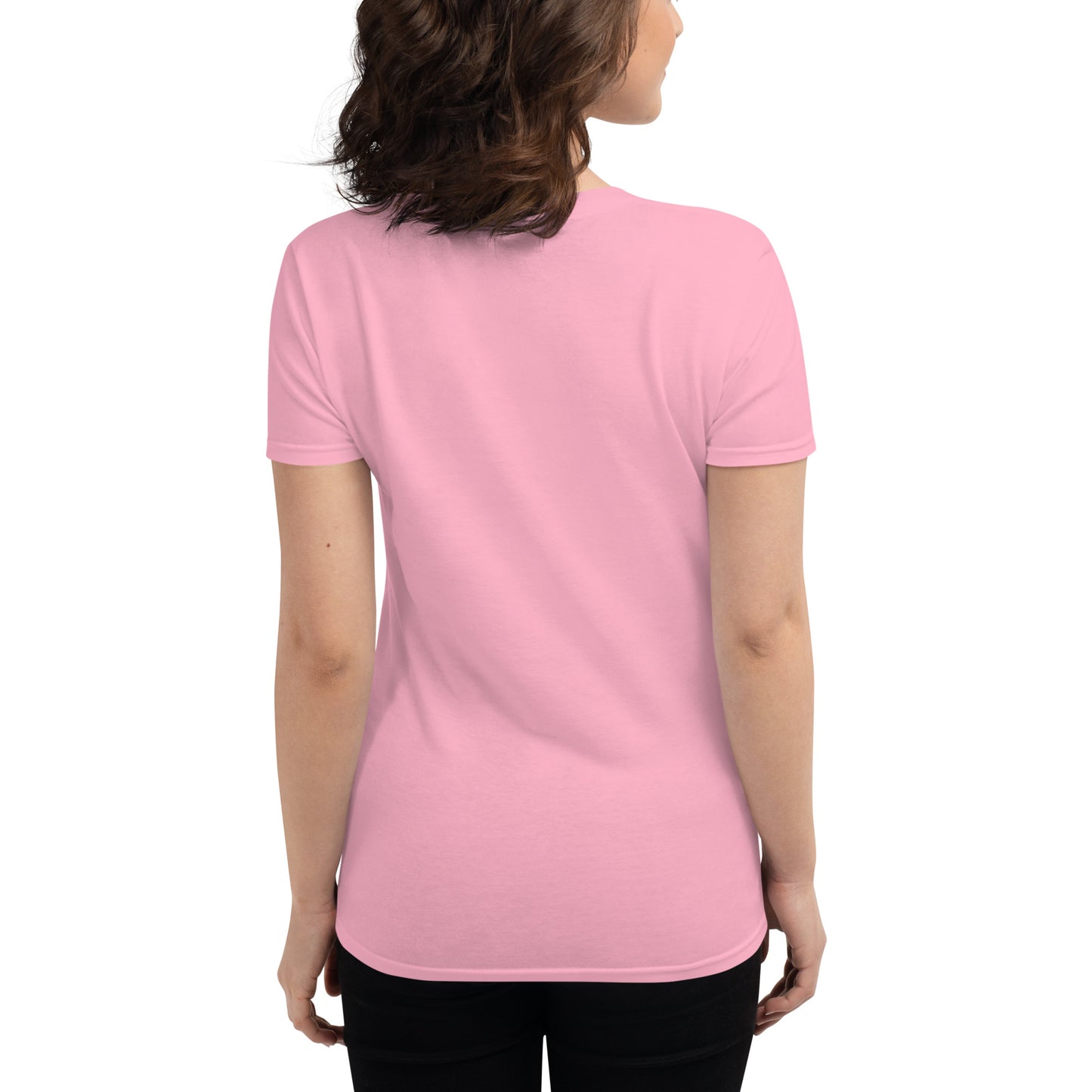 Pink Le Chat Mystique Women's short sleeve t-shirt