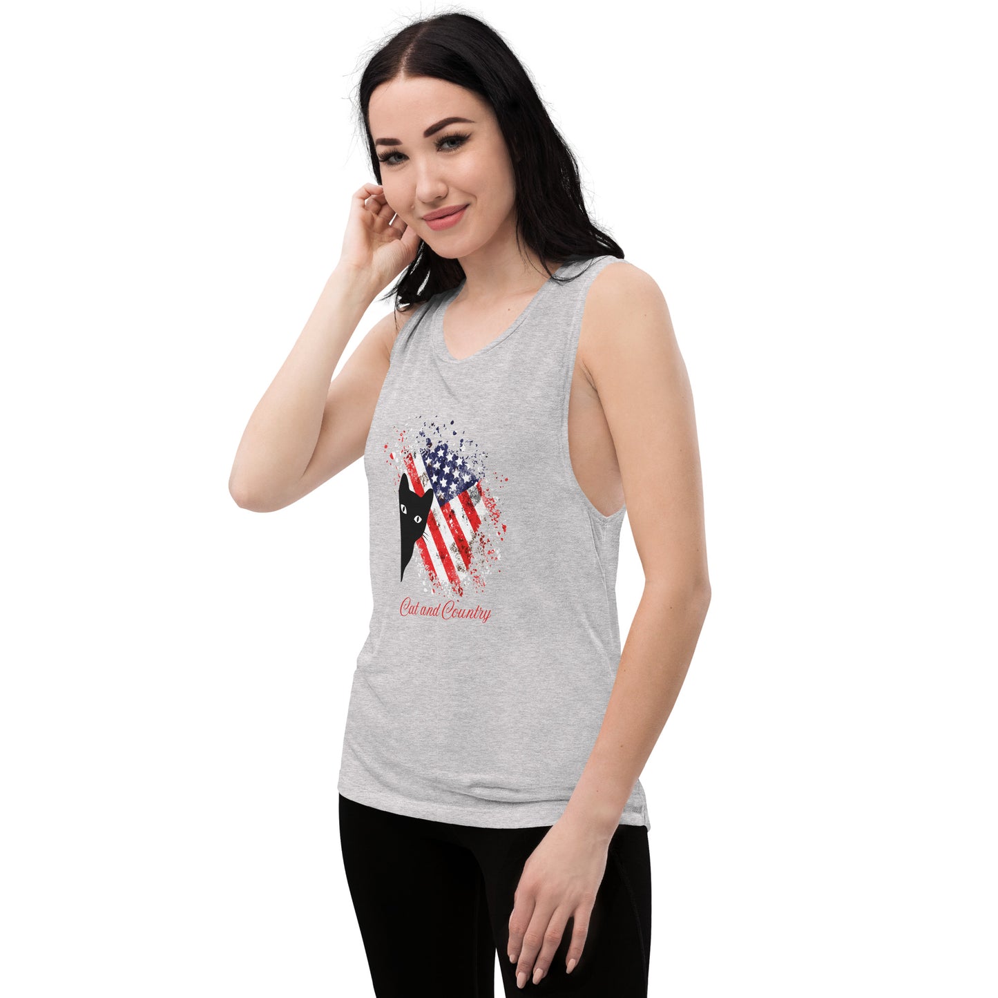 Cat and Country Ladies’ Muscle Tank