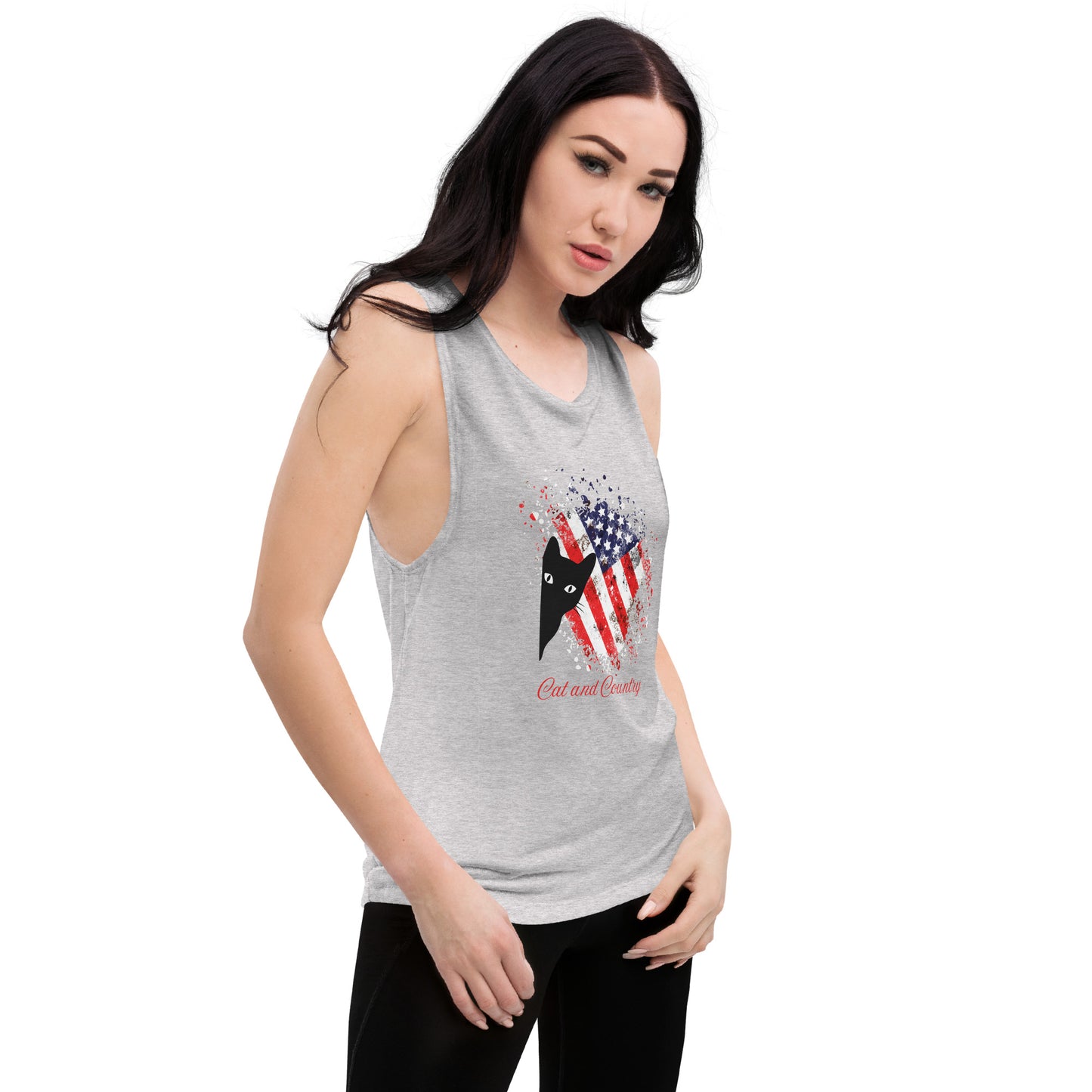 Cat and Country Ladies’ Muscle Tank