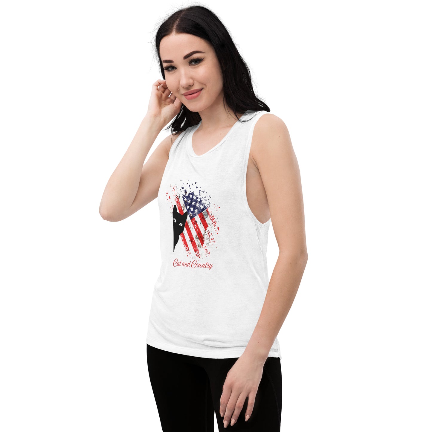 Cat and Country Ladies’ Muscle Tank