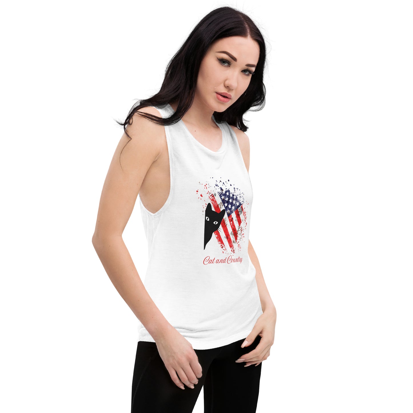 Cat and Country Ladies’ Muscle Tank